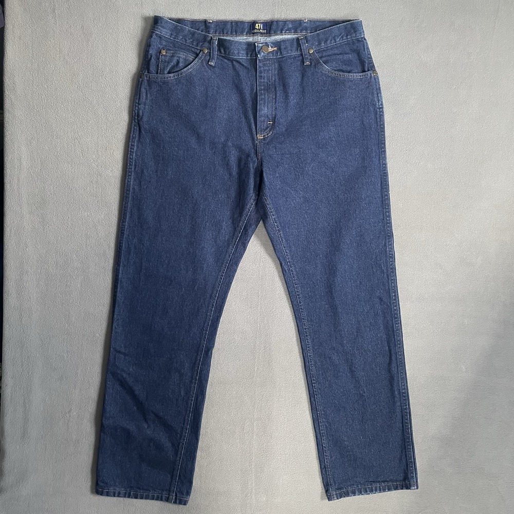 Wrangler 47MWZ Jeans Mens 38x32 Cowboy Cut Reg Fit Rodeo Jeans